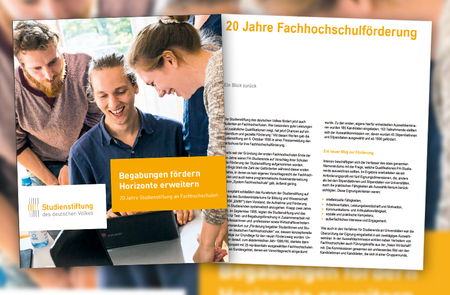 Jubiläumsbroschüre „Begabungen fördern, Horizonte erweitern“